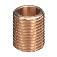 Immagine di Viega RACCORDI FILETTATI DI BRONZO nipplo di Ø 1/2", di bronzo al silicio lucido 322106