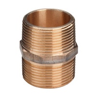 Immagine di Viega RACCORDI FILETTATI DI BRONZO vite doppia di Ø 3/8", di bronzo al silicio lucido 282356