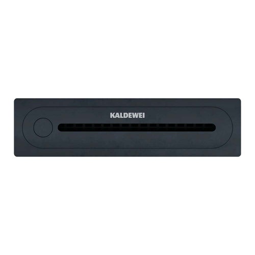 Immagine di Kaldewei FLOWLPOINT ZERO canalina per doccia da 23 cm, con CLICK’n CLEAN, colore nero finitura opaco 941000010676