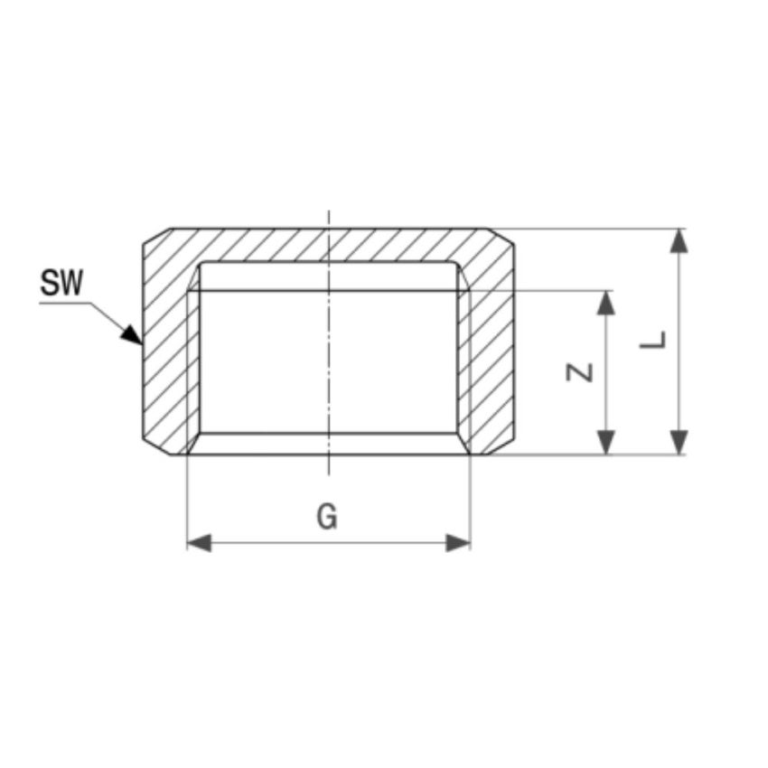 Immagine di Viega RACCORDI FILETTATI DI BRONZO cappuccio Ø 3/8" ottone cromato 107741