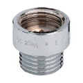 Immagine di Viega RACCORDI FILETTATI DI BRONZO prolunga da 3/8", L.1 cm, bronzo cromato 448769