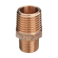 Immagine di Viega RACCORDI FILETTATI DI BRONZO vite doppia ridotta di Ø 3/8 x 1/4", di bronzo al silicio lucido 282127