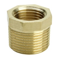 Immagine di Viega RACCORDI FILETTATI DI BRONZO manicotto di riduzione Ø 1/2 x 3/8" bronzo lucido  266516