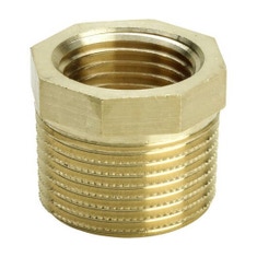 Immagine di Viega RACCORDI FILETTATI DI BRONZO manicotto di riduzione Ø 3/8 x 1/4" bronzo lucido  281823