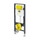 Viega PREVISTA DRY modulo con attacco per wc con doccetta, H.112 cm, con impostazione di risciacquo totale ca. 3,5–7,5 L., per cartongesso 771980