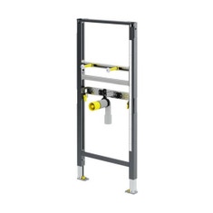 Immagine di Viega PREVISTA DRY modulo per lavabo con attacchi regolabili in altezza, H.112 cm, per cartongesso 776183