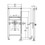 Immagine di Viega PREVISTA DRY modulo per lavabo con attacchi regolabili in altezza, H.112 cm, per cartongesso 776183