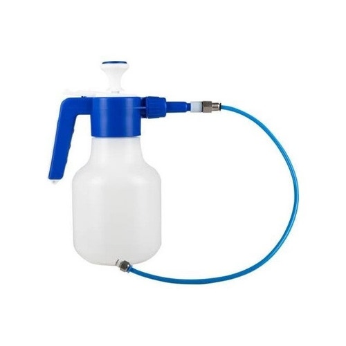 Immagine di Foridra IDRAJET 2 contenitore da 2 litri con sistema di pressurizzazione fino a 2 bar, con tubazione per il caricamento dei prodotti IDRATERM in impianto IDRAJET2