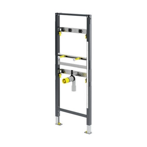 Immagine di Viega PREVISTA DRY modulo per lavabo per rubinetteria a vista, H.130 cm, per cartongesso 776220