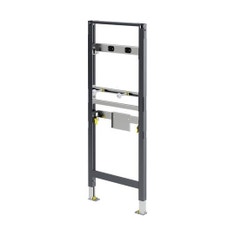 Immagine di Viega PREVISTA DRY modulo per lavabo senza barriere architettoniche per rubinetteria a vista, H.130 cm, per cartongesso 776039