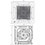 Immagine di Haier CASSETTE ROUND FLOW Climatizzatore a cassetta nero monosplit inverter | unità esterna monofase 10.5 kW unità interna 35000 BTU AB105S2SR1FA(H)-B+1U105S2SS2FA