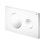Immagine di Viega VISIGN FOR STYLE 20 placca di comando per WC, risciacquo a due quantità per PREVISTA, tasti rotondi, colore bianco alpino 773793