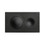 Immagine di Viega VISIGN FOR STYLE 20 placca di comando per WC, risciacquo a due quantità per PREVISTA, tasti rotondi, colore nero finitura opaco 796389