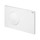 Viega VISIGN FOR STYLE 26 placca di comando per WC, risciacquo a una quantità per PREVISTA, tasto rotondo, colore bianco alpino 831868