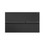 Immagine di Viega VISIGN FOR MORE 204 placca di comando per WC, risciacquo a due quantità per PREVISTA, tasti in rilievo, colore nero finitura opaco 773656