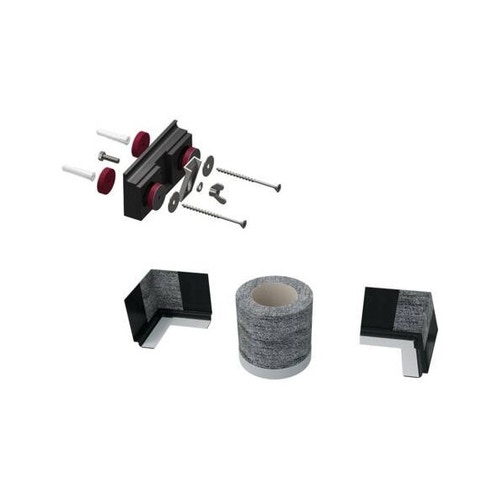 Immagine di Kaldewei Set di installazione a parete, con tre ancoraggi per vasche con bordo piatto 687876610000