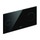 Viega VISIGN FOR MORE 100 placca di comando, risciacquo a due quantità, placca in alluminio cromato lucido e tasti in vetro nero 597498