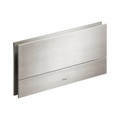 Immagine di Viega VISIGN FOR MORE 101 placca di comando, risciacquo a due quantità, placca in alluminio color acciaio inox 597382