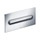 Viega VISIGN FOR STYLE 11 placca di comando, risciacquo a due quantità, tasti ovali, placca in materiale plastico cromato 597115