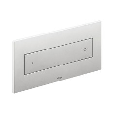 Immagine di Viega VISIGN FOR STYLE 12 placca di comando, risciacquo a due quantità, tasti rettangolari, placca in materiale plastico satinato 597276