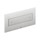 Viega VISIGN FOR STYLE 12 placca di comando, risciacquo a due quantità, tasti rettangolari, placca in materiale plastico satinato 597276