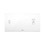 Immagine di Viega VISIGN FOR CARE placca di comando sensitive, risciacquo a due quantità, in materiale plastico colore bianco alpino  653828