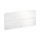 Viega VISIGN FOR MORE 105 placca di comando sensitive, risciacquo a due quantità, placca in vetro color bianco traffico 759063