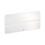 Immagine di Viega VISIGN FOR MORE 105 placca di comando sensitive, risciacquo a due quantità, placca in vetro color bianco traffico 759063