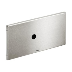Immagine di Viega VISIGN FOR PUBLIC 6 placca di comando, risciacquo a una quantità, sensore rotondo, placca in acciaio inossidabile spazzolato 699505