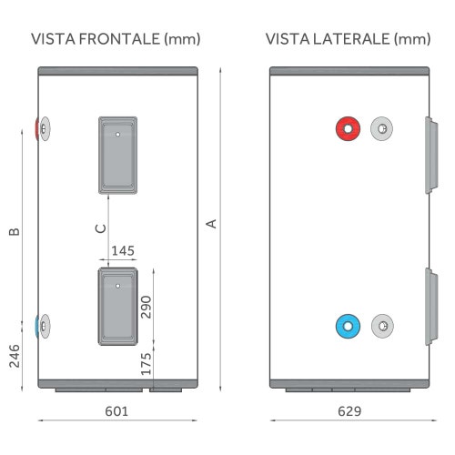 Immagine di Haier FLOOR STANDING LM1 scaldacqua elettrico da pavimento, capacità 200 litri ES200V-LM1(EU)