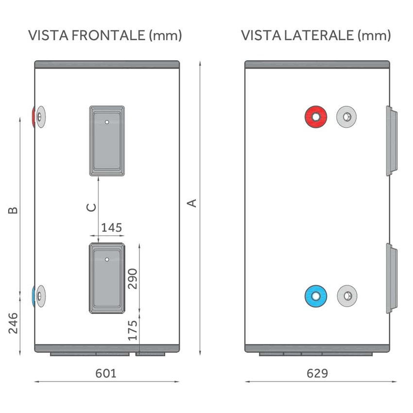 Immagine di Haier FLOOR STANDING LM1 scaldacqua elettrico da pavimento, capacità 200 litri ES200V-LM1(EU)