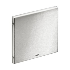 Immagine di Viega VISIGN FOR PUBLIC placca di copertura per orinatoio, placca in acciaio inossidabile spazzolato 722050