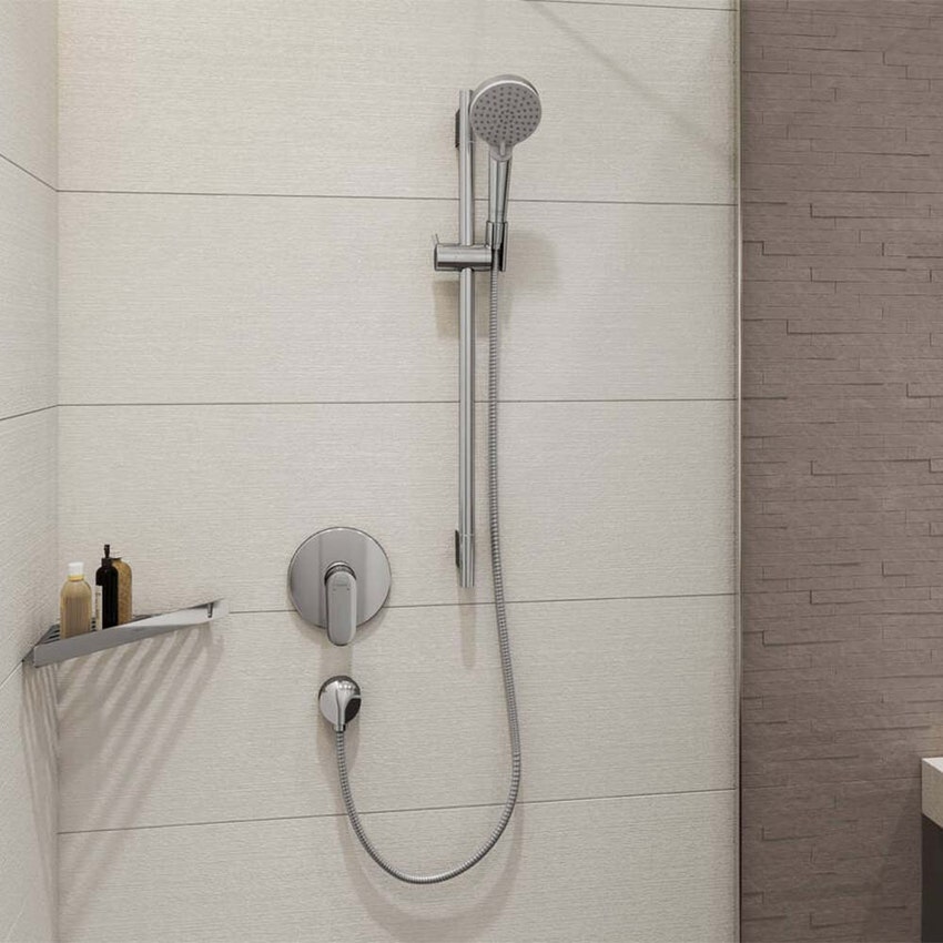 Immagine di Hansgrohe VERNIS BLEND miscelatore monocomando doccia ad incasso, finitura cromo 71667000