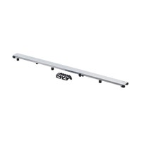 Immagine di Viega ADVANTIX griglia corriacqua visign ER10 profilo quadrato da 80 cm versione spazzolato 737160