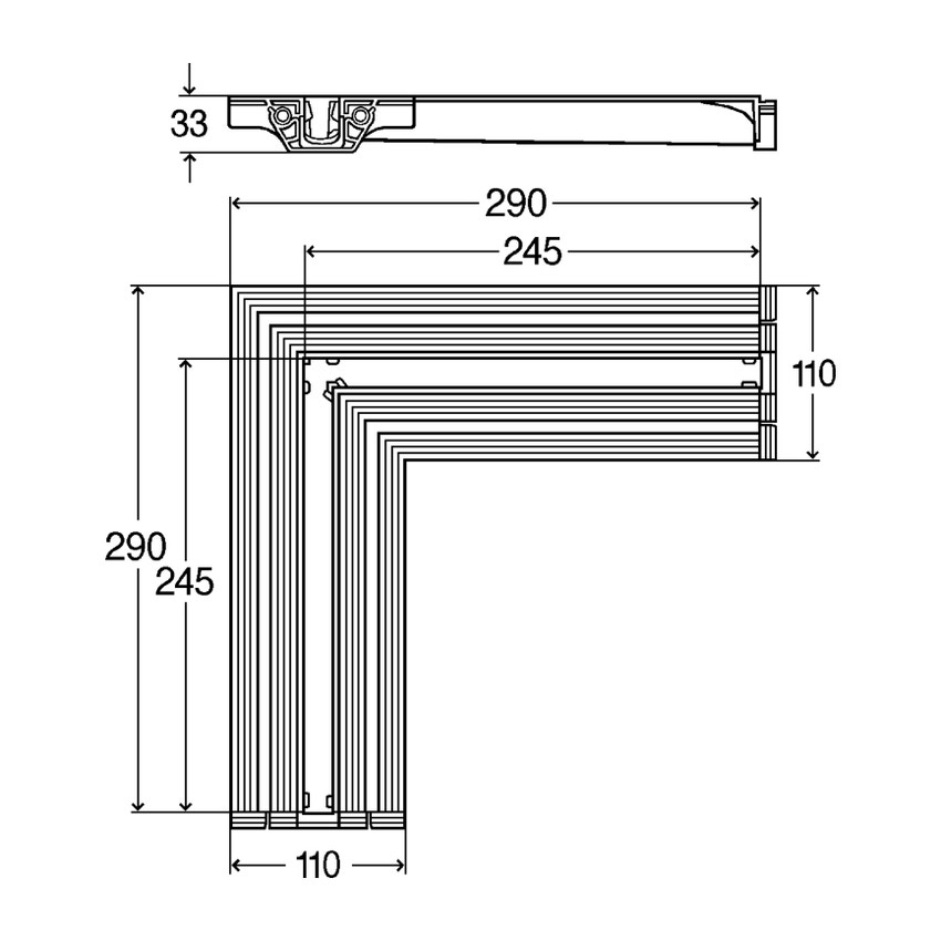 Immagine di Viega ADVANTIX VARIO raccordo intermedio 90°  708924