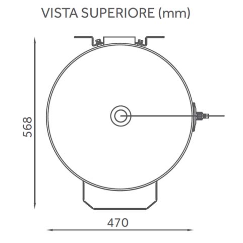 Immagine di Haier AN100 Accumulo per acqua calda sanitaria, a parete, capacità 94 litri AN100S2ST1FA