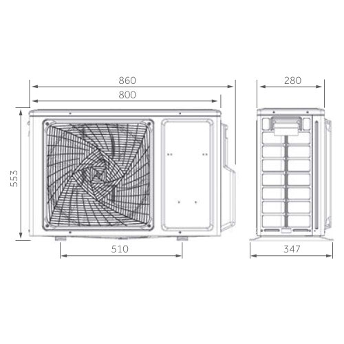 Immagine di Haier EXPERT Climatizzatore a parete monosplit inverter Wi-Fi colore bianco | unità esterna 2.5 kW unità interna 9000 BTU 1U25S2SM1FA-2+AS25XCAHRA