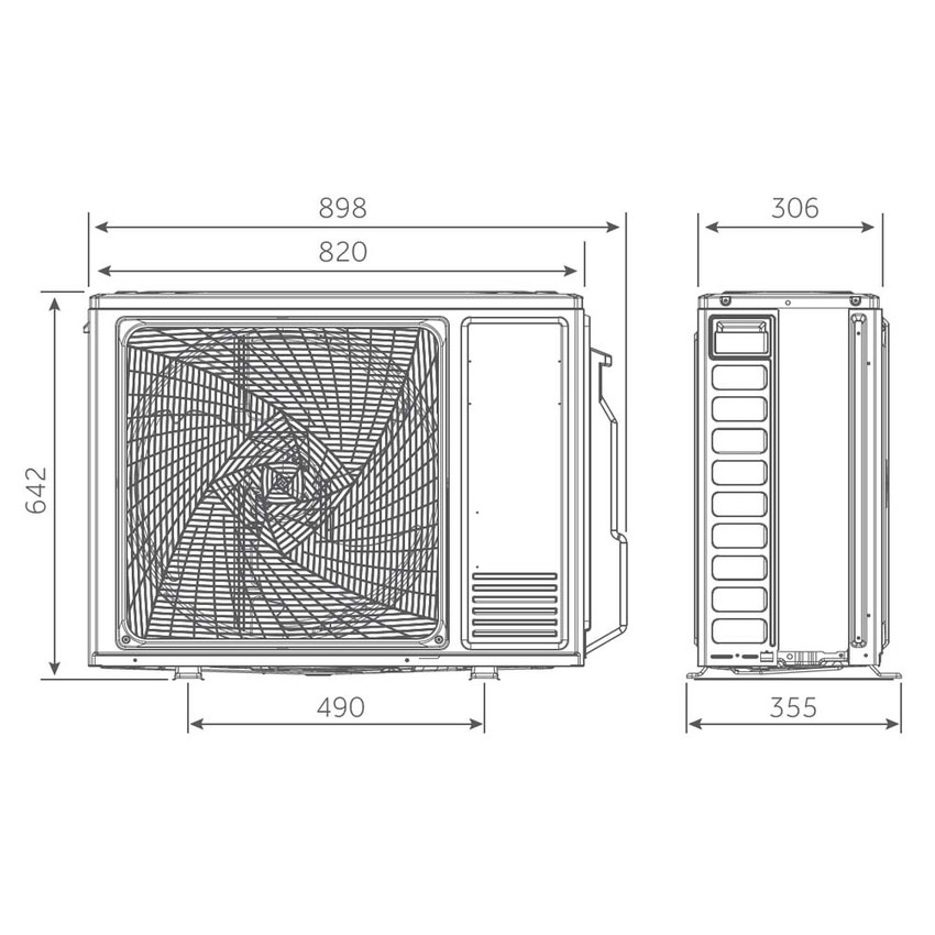 Immagine di Haier Unità esterna R32 monosplit 5 kW 1U50S2SJ2FA-2