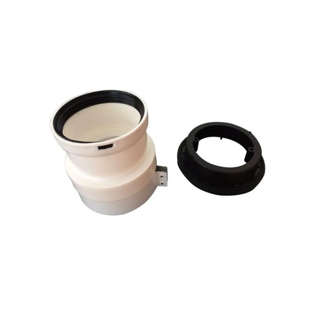 Immagine di Ariston Adattatore Ø60/100-80 per sistemi sdoppiati CONDENS bianco 3318369