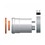 Immagine di Ariston Kit scarico coassiale Ø60/100 partenza verticale CONDENS bianco, senza curva e scarico fumi 3318079
