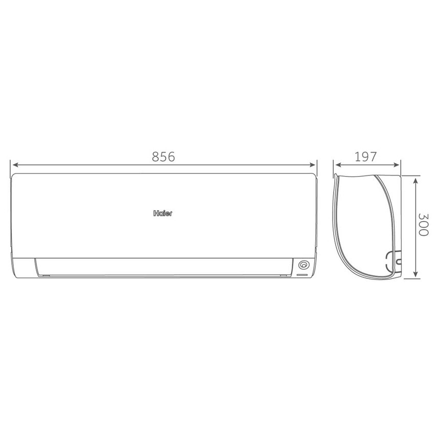 Immagine di Haier FLEXIS PLUS R32 Climatizzatore a parete quadri split inverter Wi-Fi bianco | unità esterna 10 kW unità interne 9000+9000+15000+15000 BTU 5U105S2SS5FA+AS[25|25|42|42]S2SF1FA-MW3