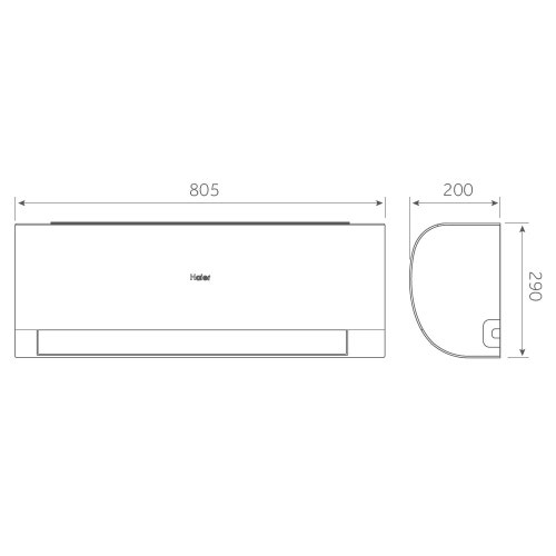 Immagine di Haier PEARL R32 Climatizzatore a parete quadri split inverter Wi-Fi bianco | unità esterna 7.5 kW unità interne 7000+9000+12000+18000 BTU 4U75S2SR5FA+AS20PBAHRA+AS25|35PBPHRA+AS50PDAHRA