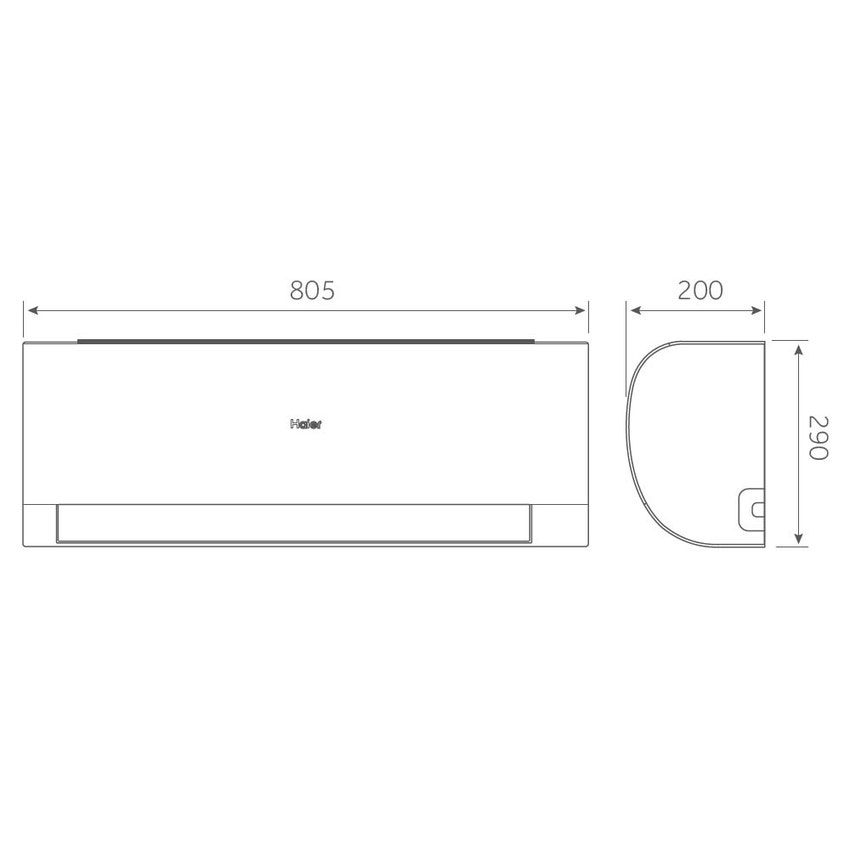 Immagine di Haier PEARL R32 Climatizzatore a parete quadri split inverter Wi-Fi bianco | unità esterna 7.5 kW unità interne 7000+9000+12000+18000 BTU 4U75S2SR5FA+AS20PBAHRA+AS25|35PBPHRA+AS50PDAHRA