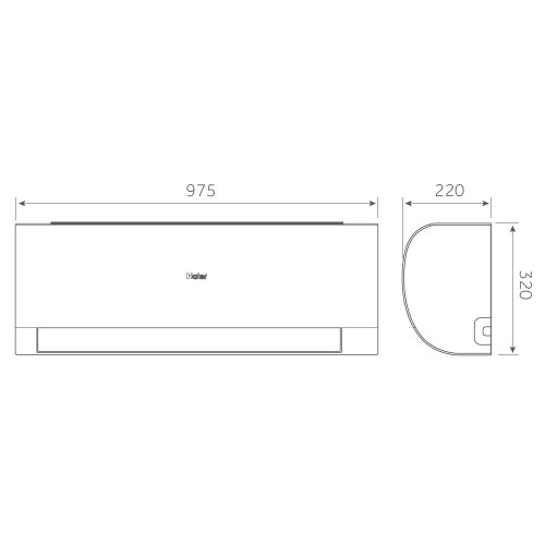 Immagine di Haier PEARL R32 Climatizzatore a parete quadri split inverter Wi-Fi bianco | unità esterna 7.5 kW unità interne 7000+9000+12000+18000 BTU 4U75S2SR5FA+AS20PBAHRA+AS25|35PBPHRA+AS50PDAHRA