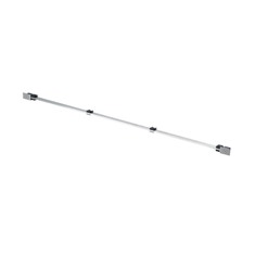 Immagine di Viega ADVANTIX VARIO griglia a listello corriacqua per parete, finitura acciaio opaco 736569