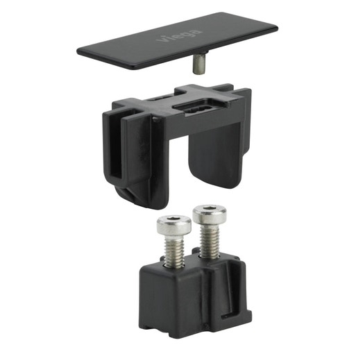Immagine di Viega ADVANTIX VARIO set accessori finitura acciaio nero 711818
