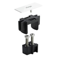 Immagine di Viega ADVANTIX VARIO set accessori finitura acciaio bianco 711825