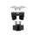 Viega ADVANTIX VARIO set accessori 90° finituira acciaio lucido 711757