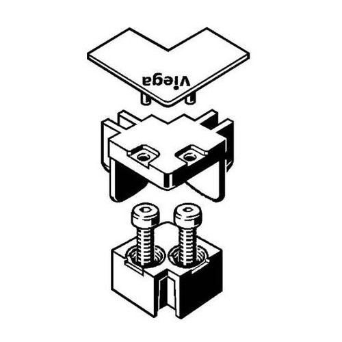 Immagine di Viega ADVANTIX VARIO set accessori 90° finitura nero 711771