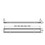 Immagine di Viega ADVANTIX cornice griglia corriacqua profilo quadrato da 80 cm 736811